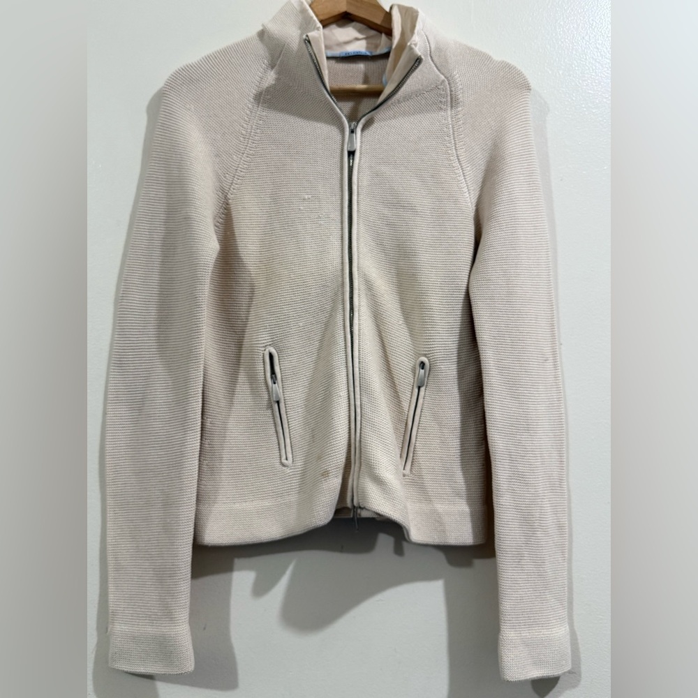 Malo Women's Cream Bomber Jacket